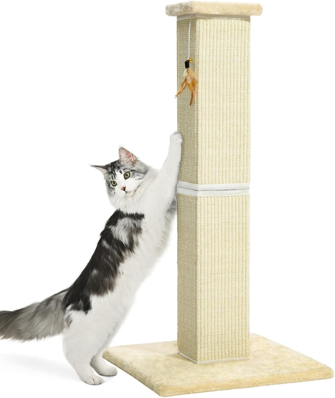 Made4Pets Cat Scratching Post for Indoor Cats, Sisal Cat Scratcher