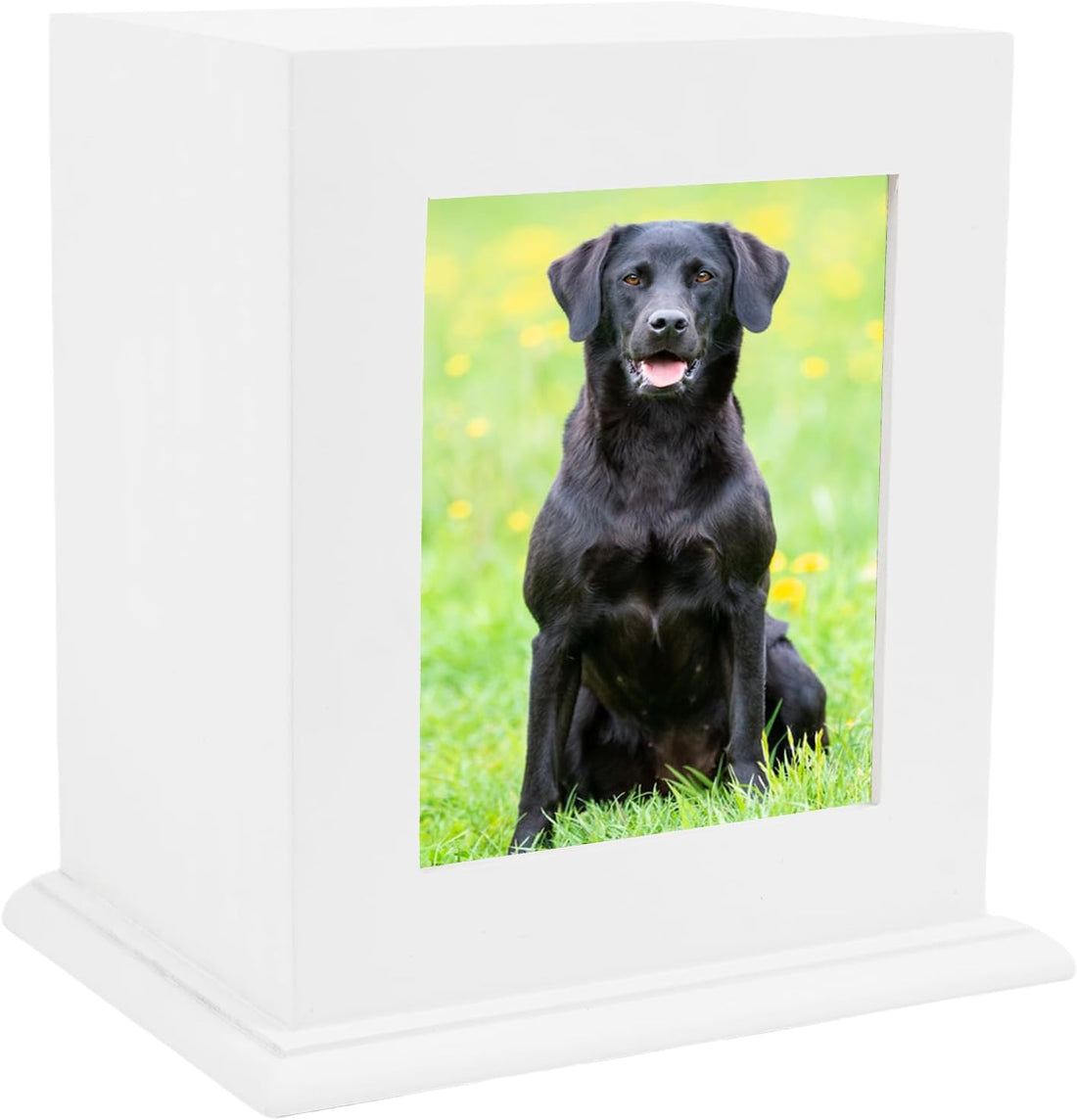BRKURLEG Dog Urns for Ashes, Animal Wood Urn