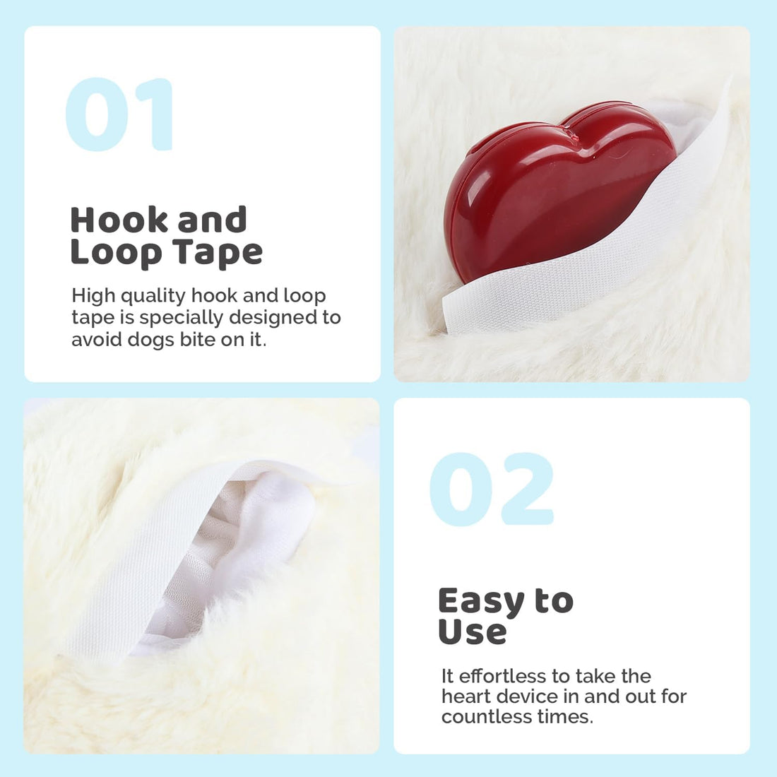 ALL FOR PAWS Heartbeat Dog Toy for Puppy