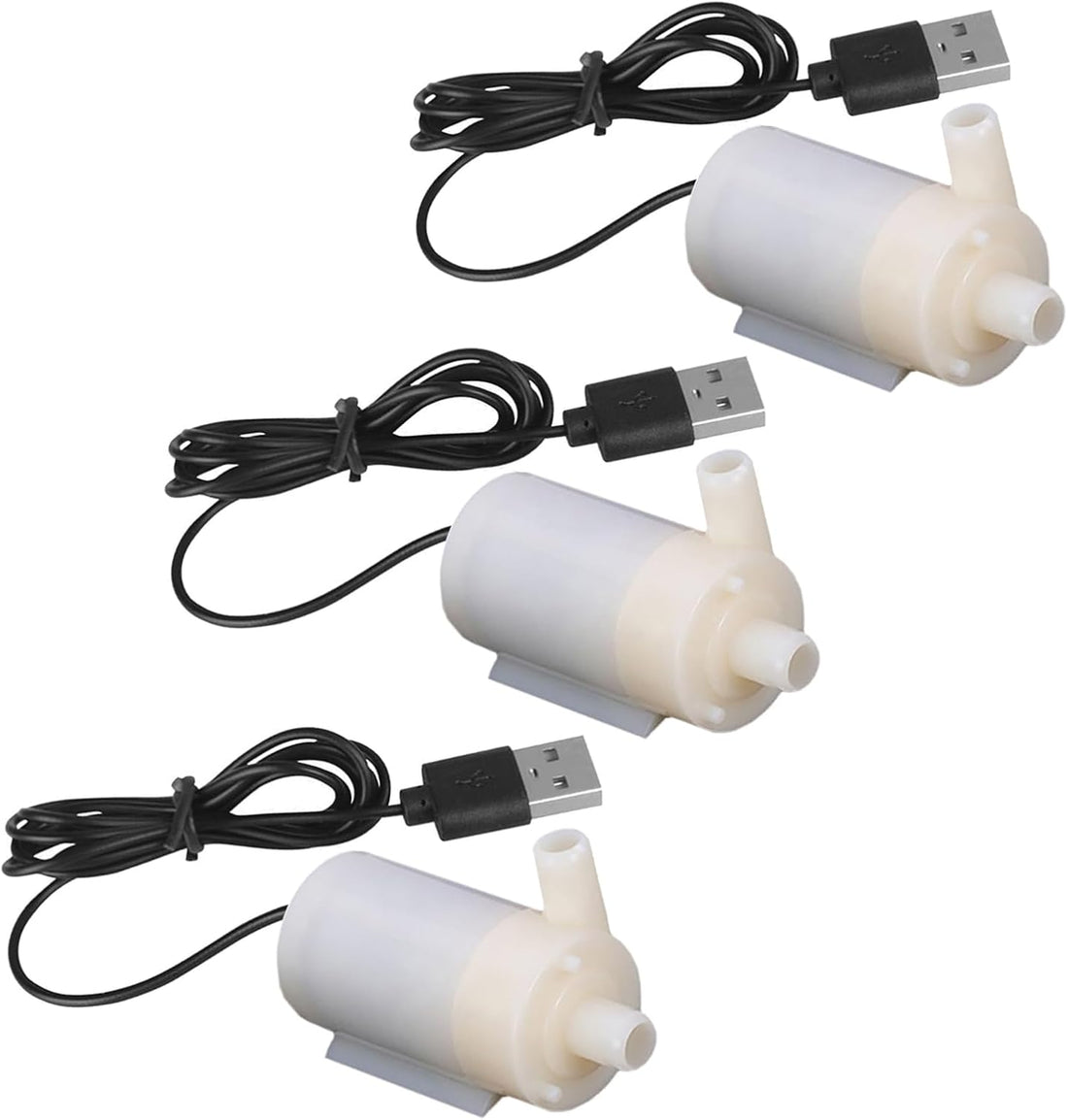 3PCS DC 3-5V USB Micro Submersible Mini Water Pump
