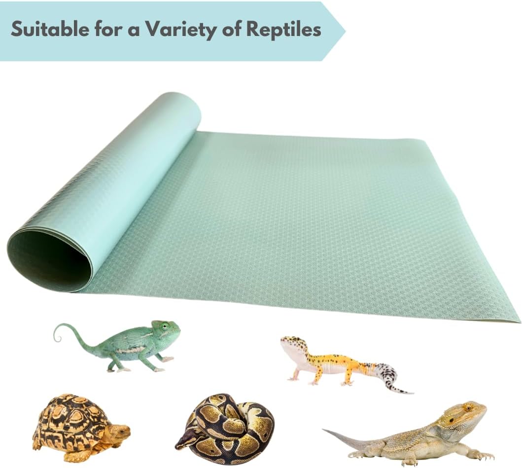 Tank Liner, 17.7" x 59", Bearded Dragon Gecko