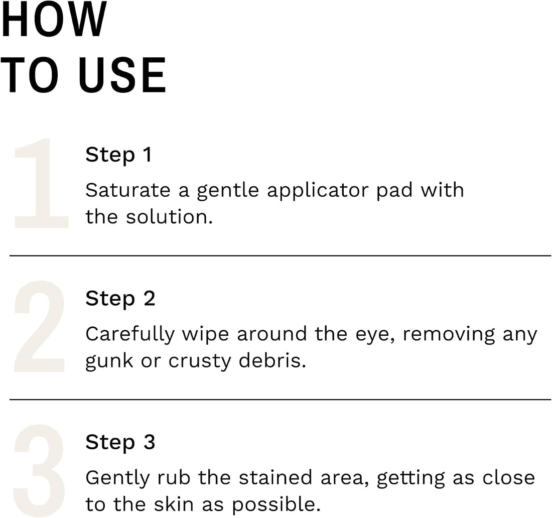 Eye Envy Tear Stain Remover Solution for Cats. Gentle
