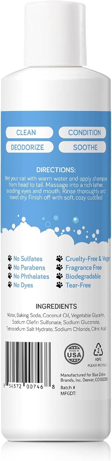 Mighty Meow Soothing Hypoallergenic Cat Shampoo