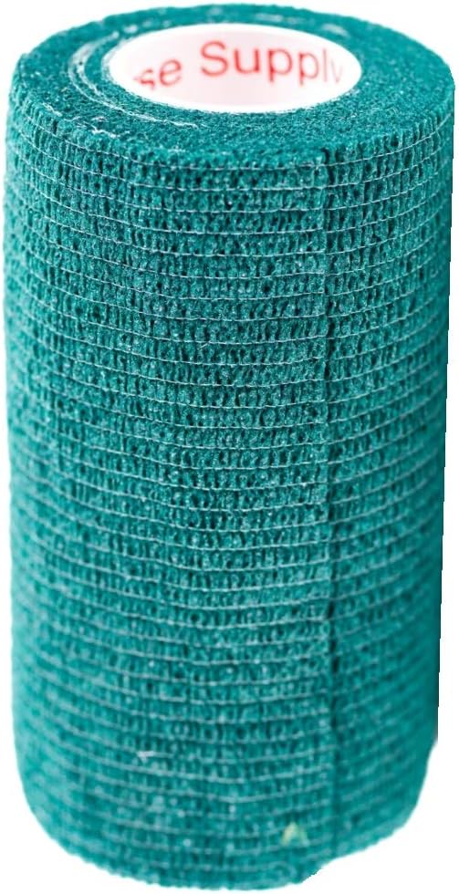 2 Pack Premium Vet Wrap - Self Adhesive Bandage Wrap & Athletic Tape