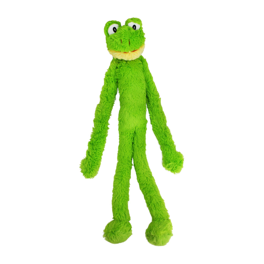 Multipet Swingin' Slevin Frog Dog Plush Toy