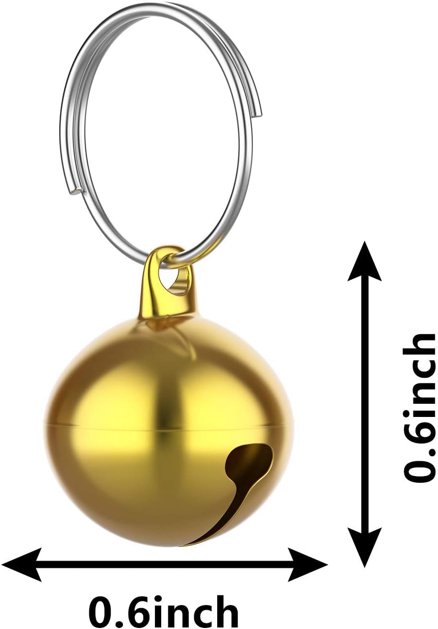 Outus 24 Sets of Cat Bells for Cat and Dog Collar Pendant Pet Bell