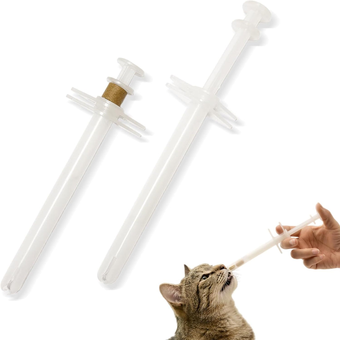 Pet Pill Gun Handy Piller Tablets Dispenser, 2 Items