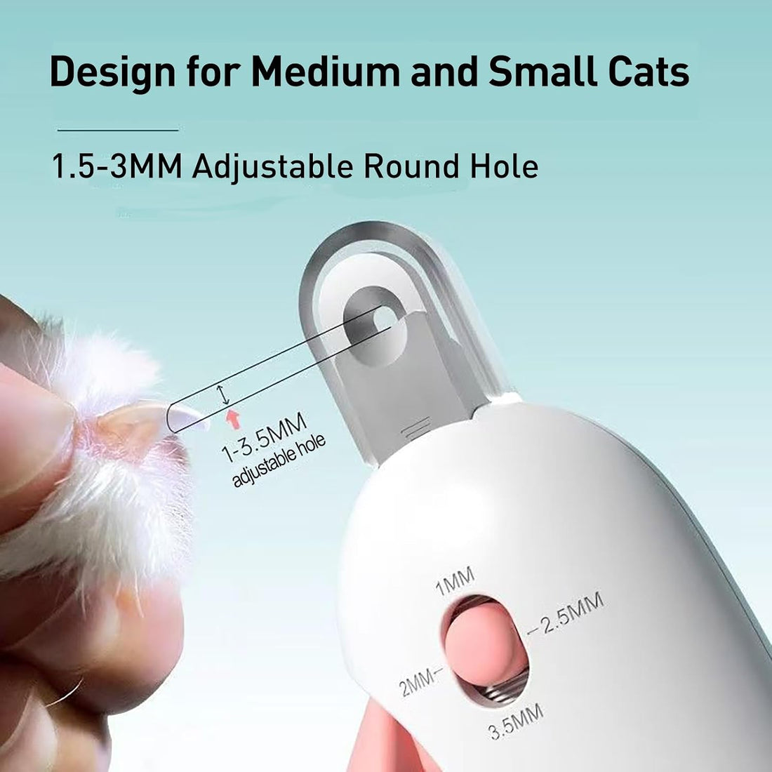Paioxerty Cat Nail Clipper | Cat Nail Trimmer with Clipping Debris