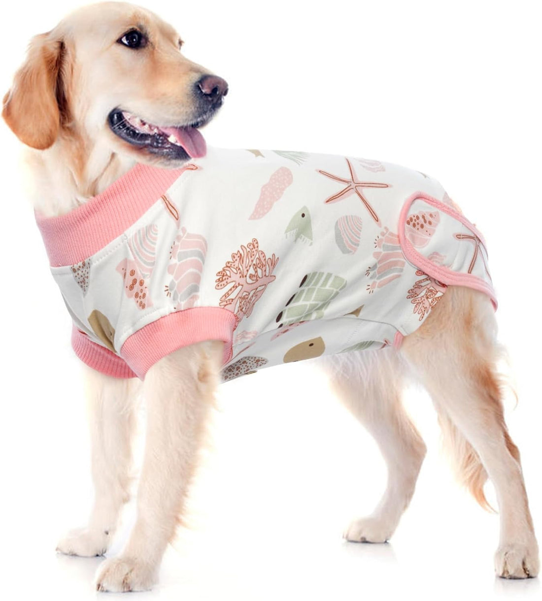 IDOMIK Dog Recovery Suit for Neuter Spay,Anti-Licking Dog Surgical