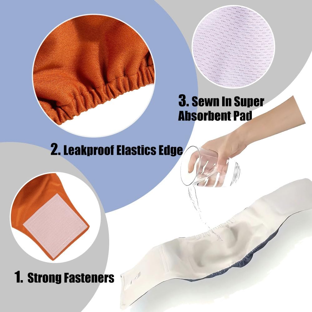 Washable Reusable Dog Diapers Male