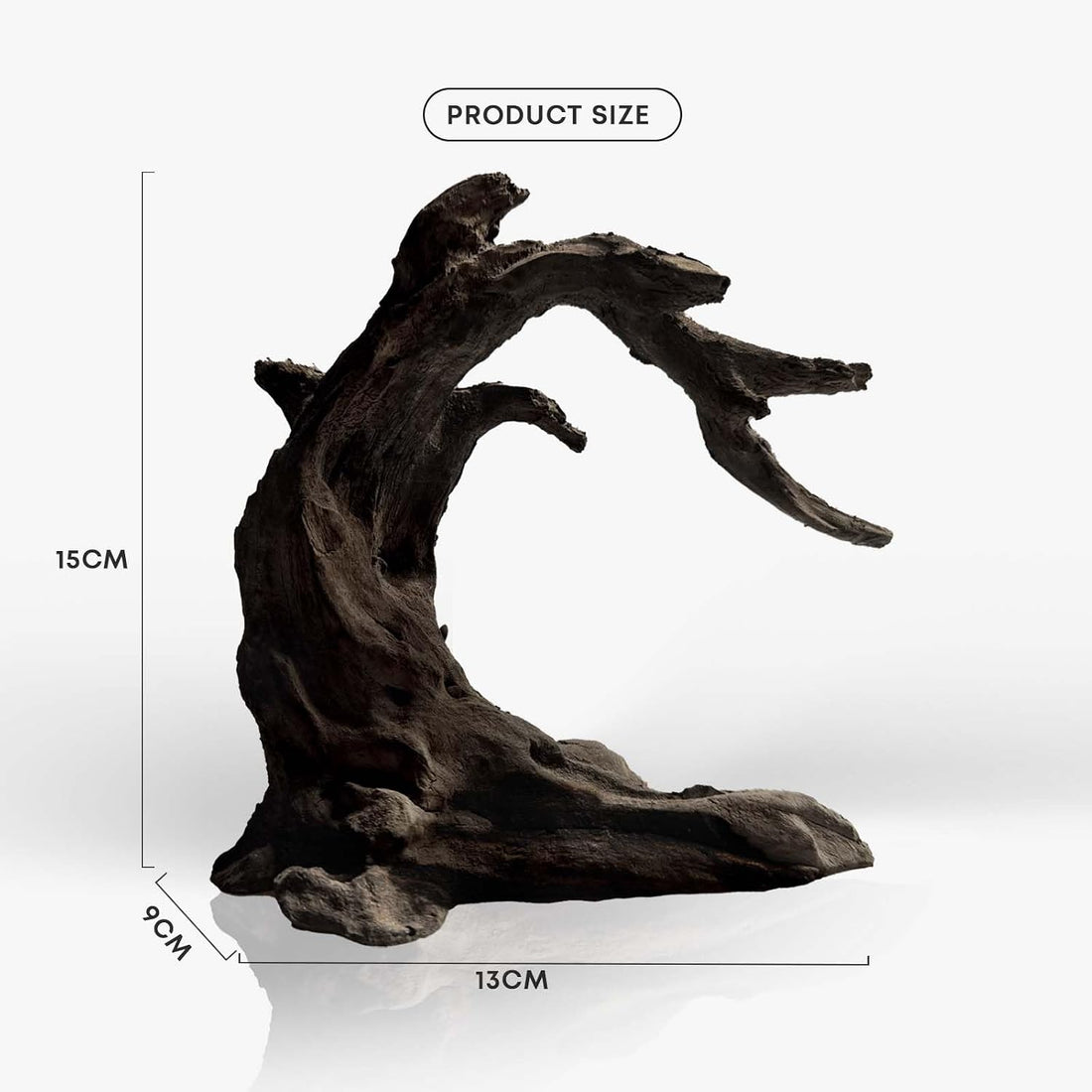 FZONE Aquarium Driftwood, Resin Rock Decor for Aquascaping Hardscape