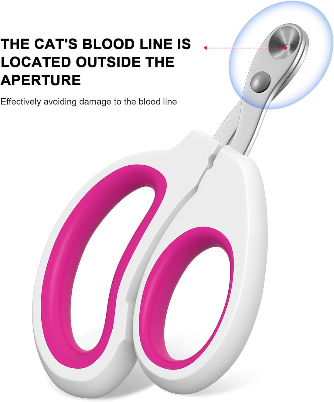 Aogeili Cat Claw Nail Clippers, Beginner Friendly Safety Trimmer