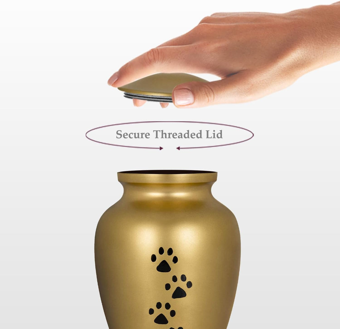 Trupoint Memorials Pet Urn for Dogs and Cats Ashes