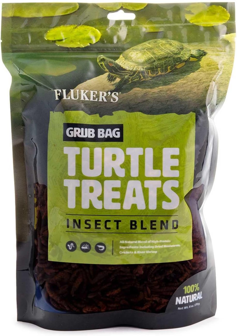 Fluker’s Grub Bag All Natural Calcium Fortified Mealworm Treats