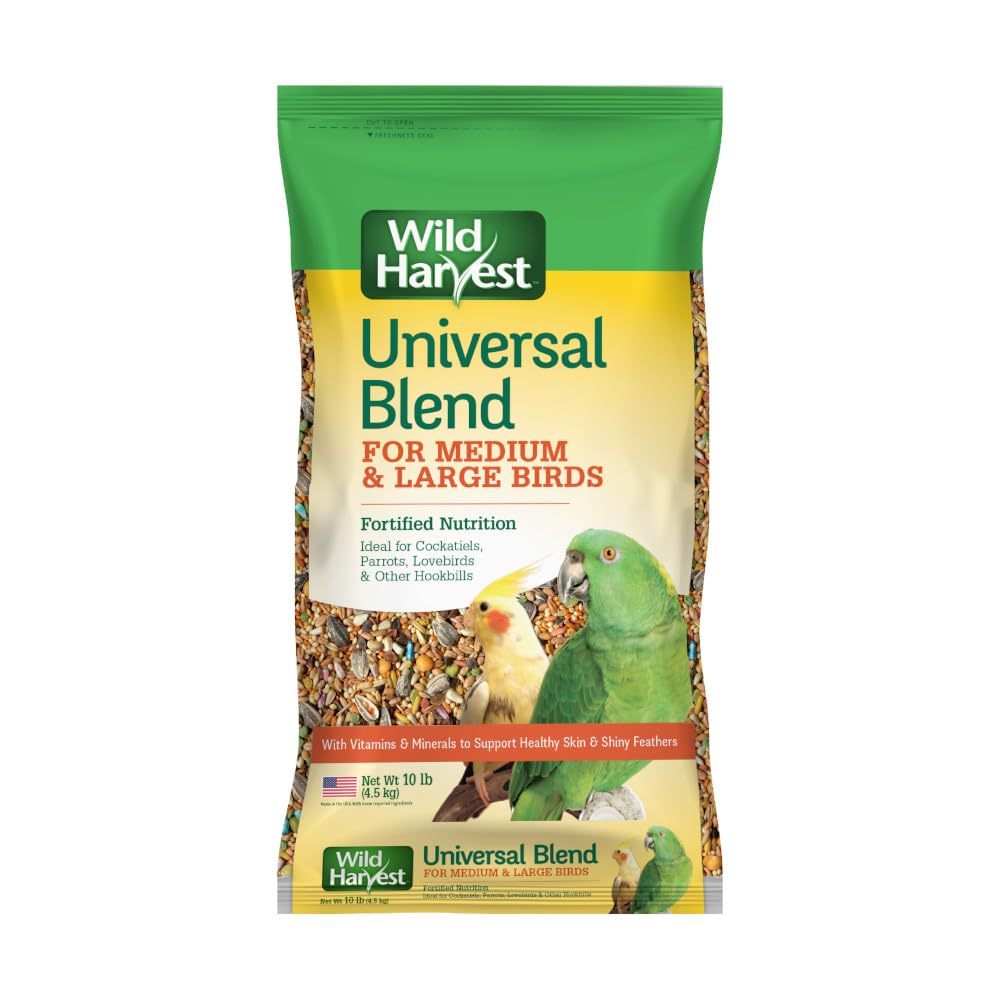 Wild Harvest Universal Blend for Medium and Large Birds 10 Pounds