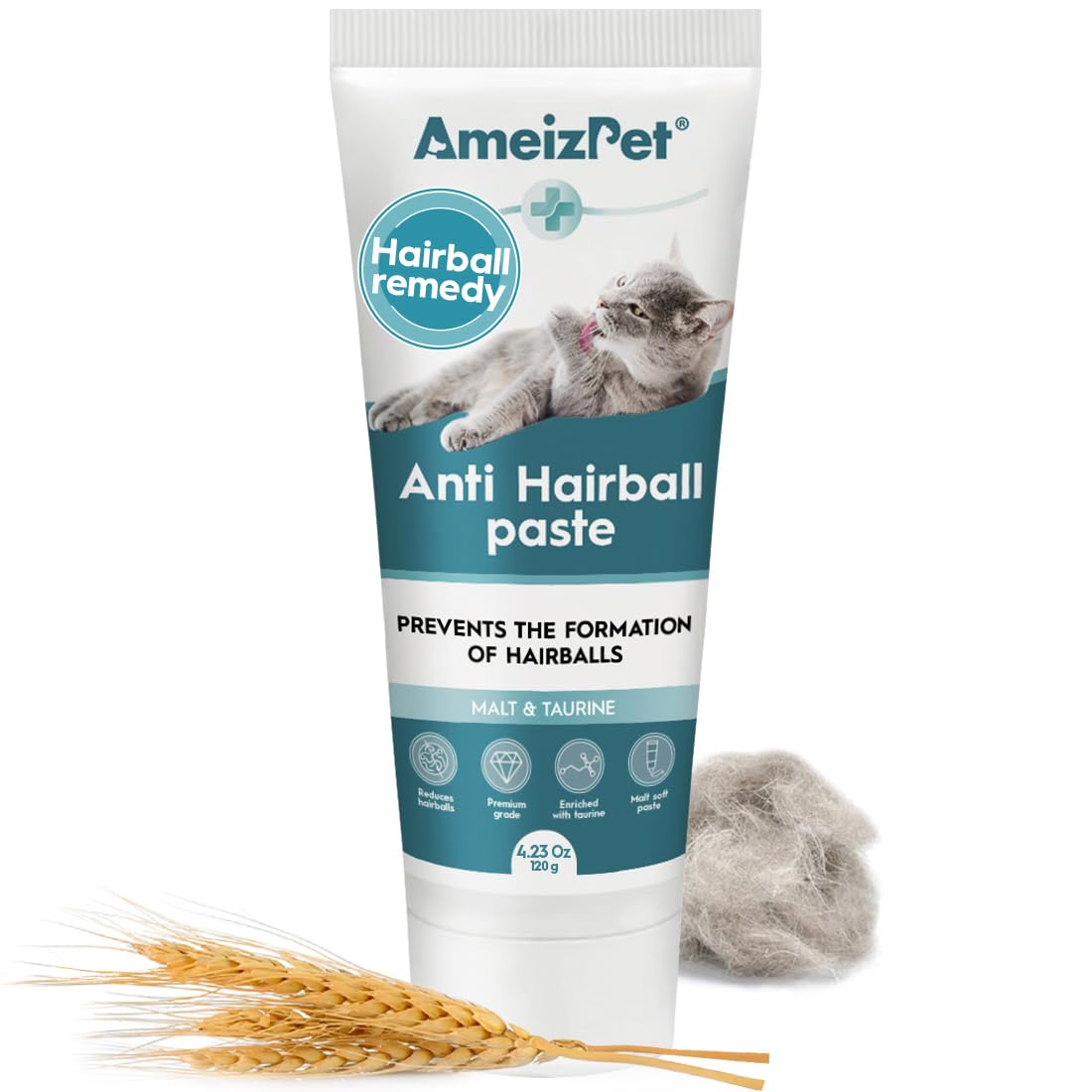 AmeizPet Hairball Remedy for Cats