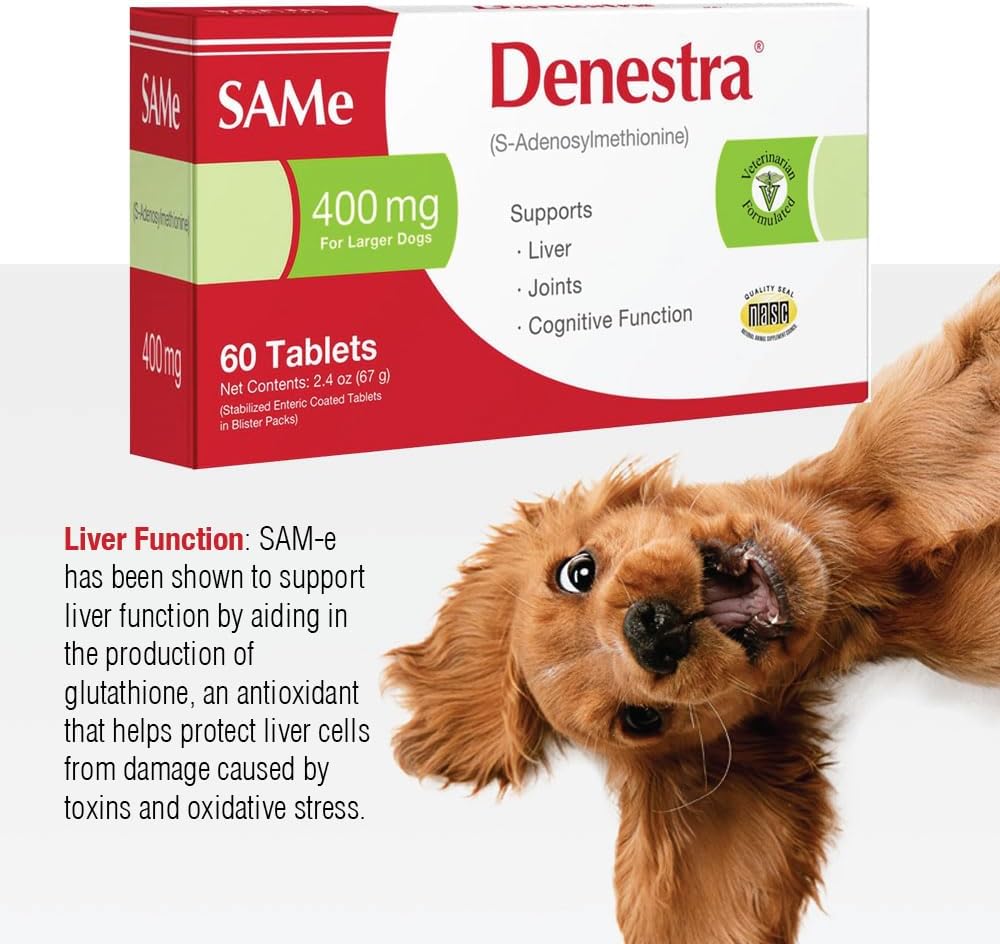 Denestra Same for Dogs – S-Adenosyl-L-Methionine – Liver