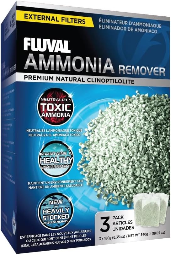 Fluval Ammonia Remover, 3-Pack