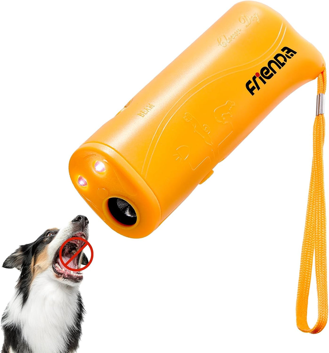 Frienda 3 in 1 LED Ultrasonic Dog Barking Device Stop Bark Trainer