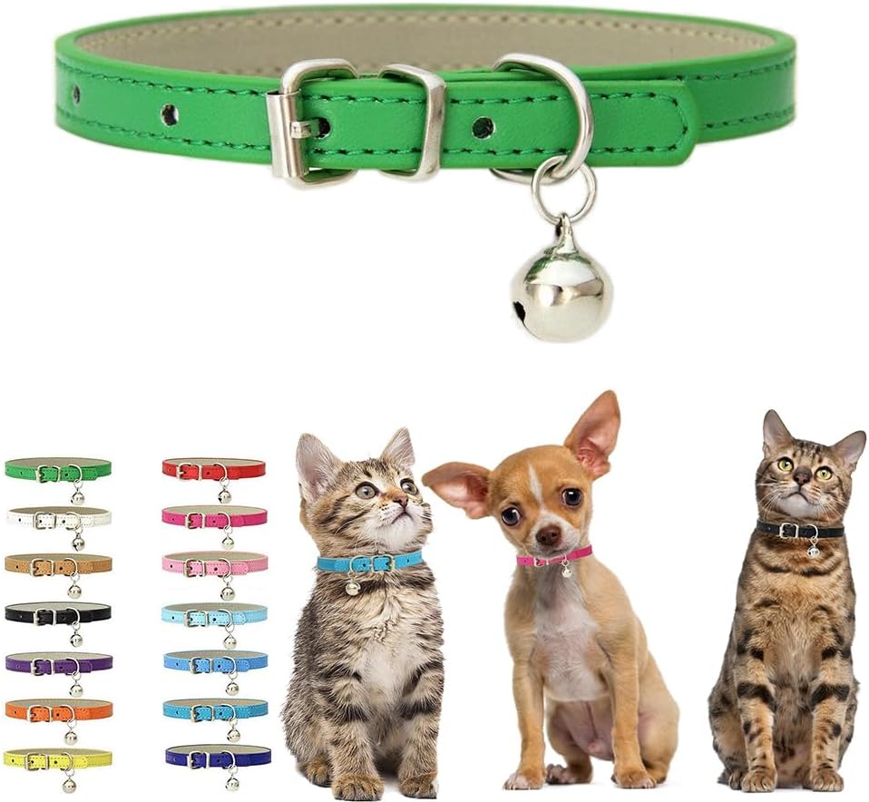 Hot Pink Kitten Collar with Bell