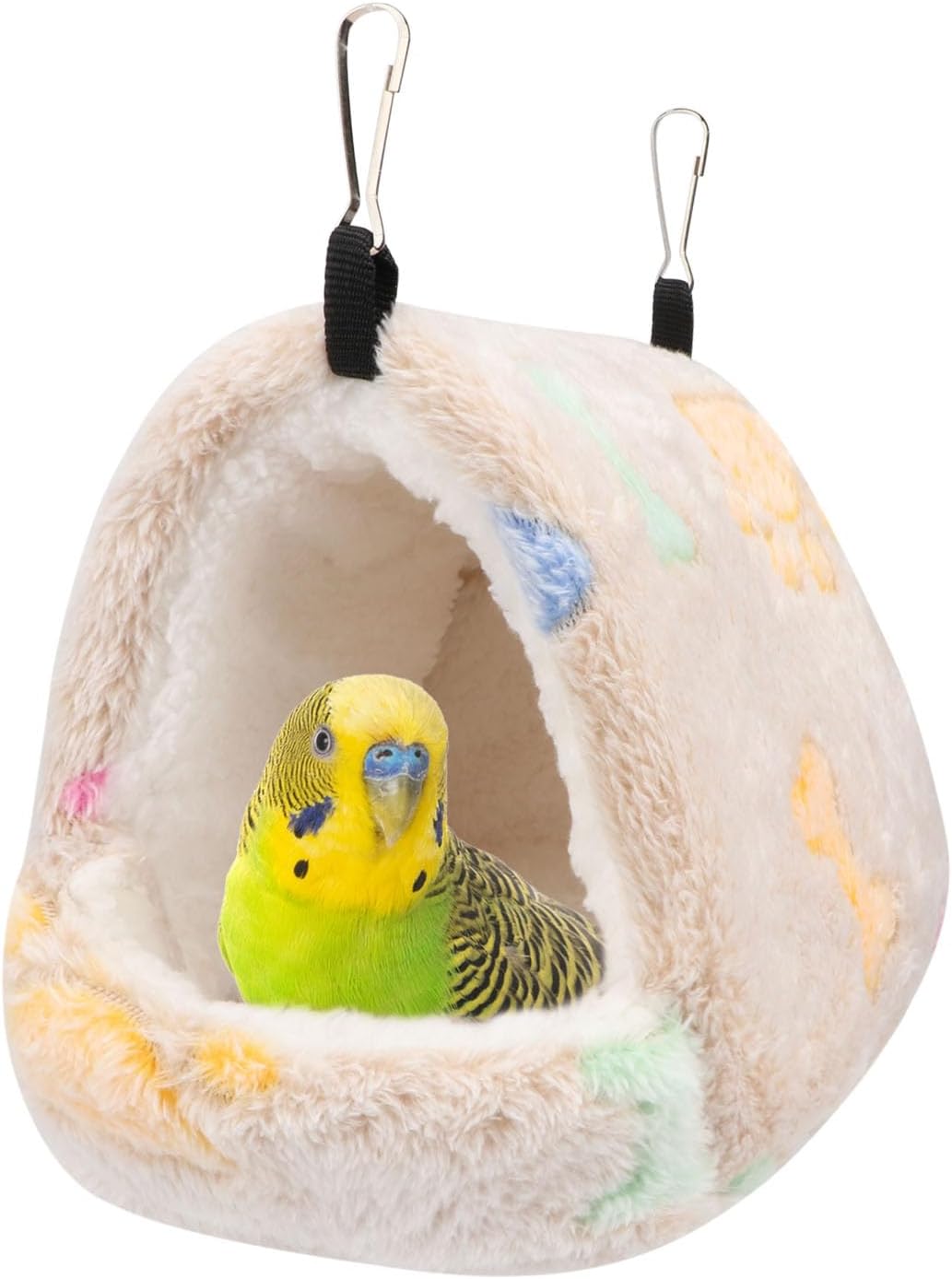 Hypeety Winter Warm Bird Nest Triangle Cotton Thick Bird Shed Hut