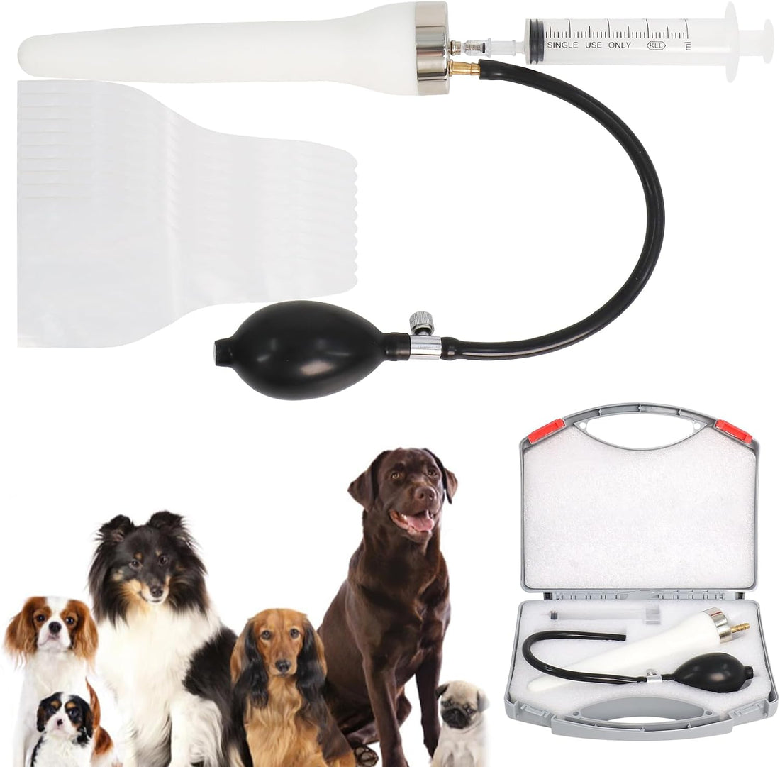 Dog Artificial Insemination Kit for 44-88 lb Dogs in Home Breeding