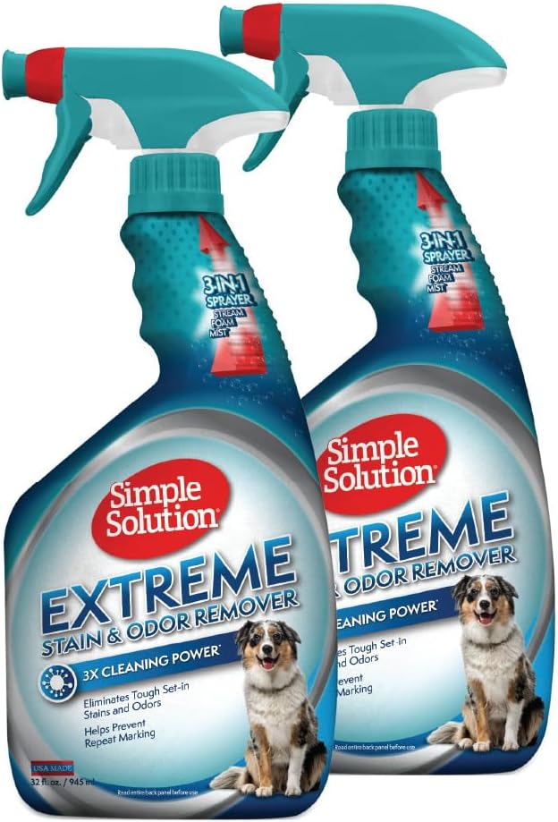 Simple Solution Extreme Stain & Odor Remover, Enzyme Stain Cleaner