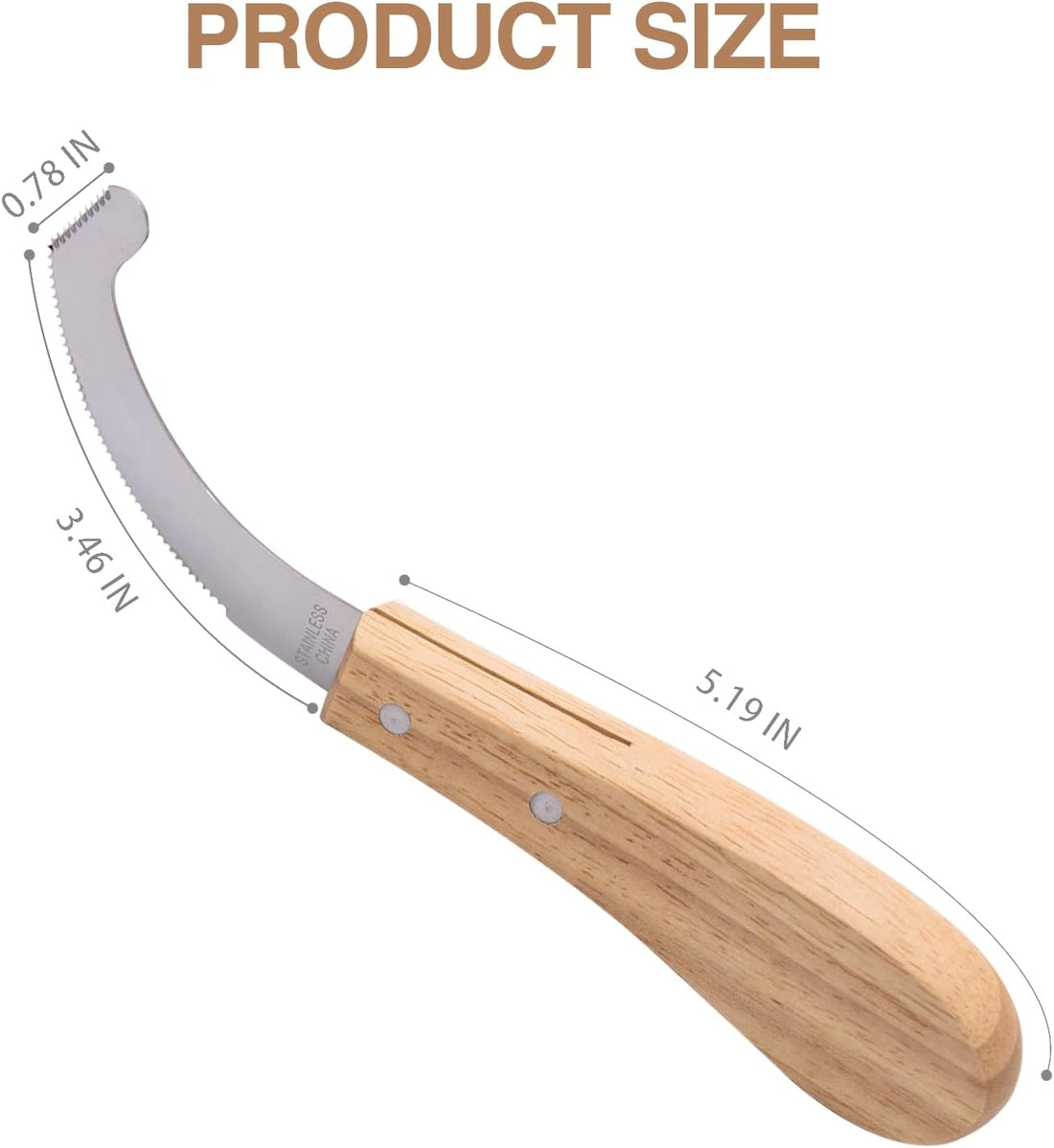 Bot Egg Knife for Horses, Precision Grooming for Bot Egg Removal