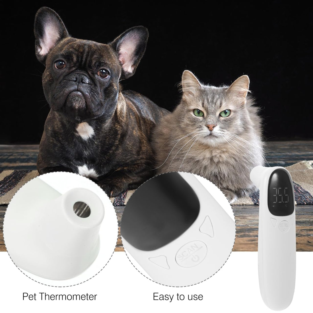 Abaodam Cat and Dog Ear Thermometer