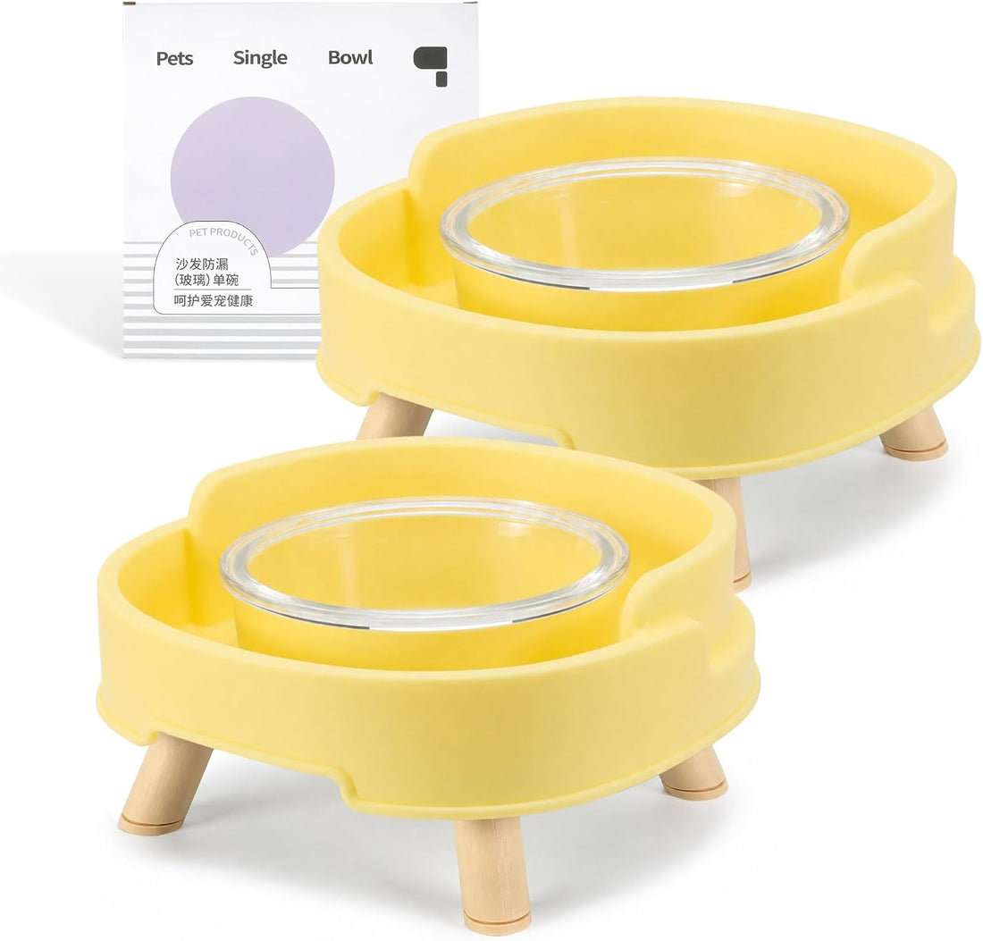 Ant Proof Cat Food Bowl, Non-Slip Elevated Cat Feeding Bowl