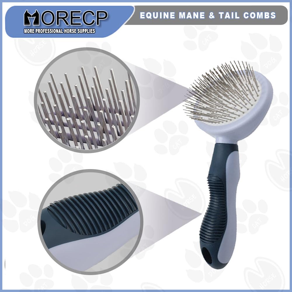 Equine Mane & Tail Combs Horse Brush for Shedding