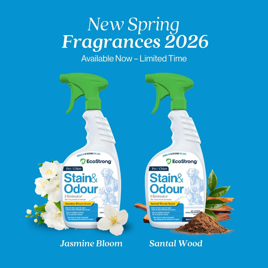 Eco Strong Pet Stain and Odor Remover - Pet Odor Eliminator