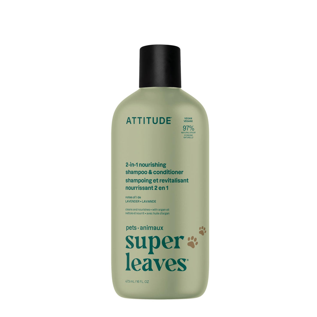 ATTITUDE 2in1 Nourishing Shampoo and Conditioner for Cat & Dog