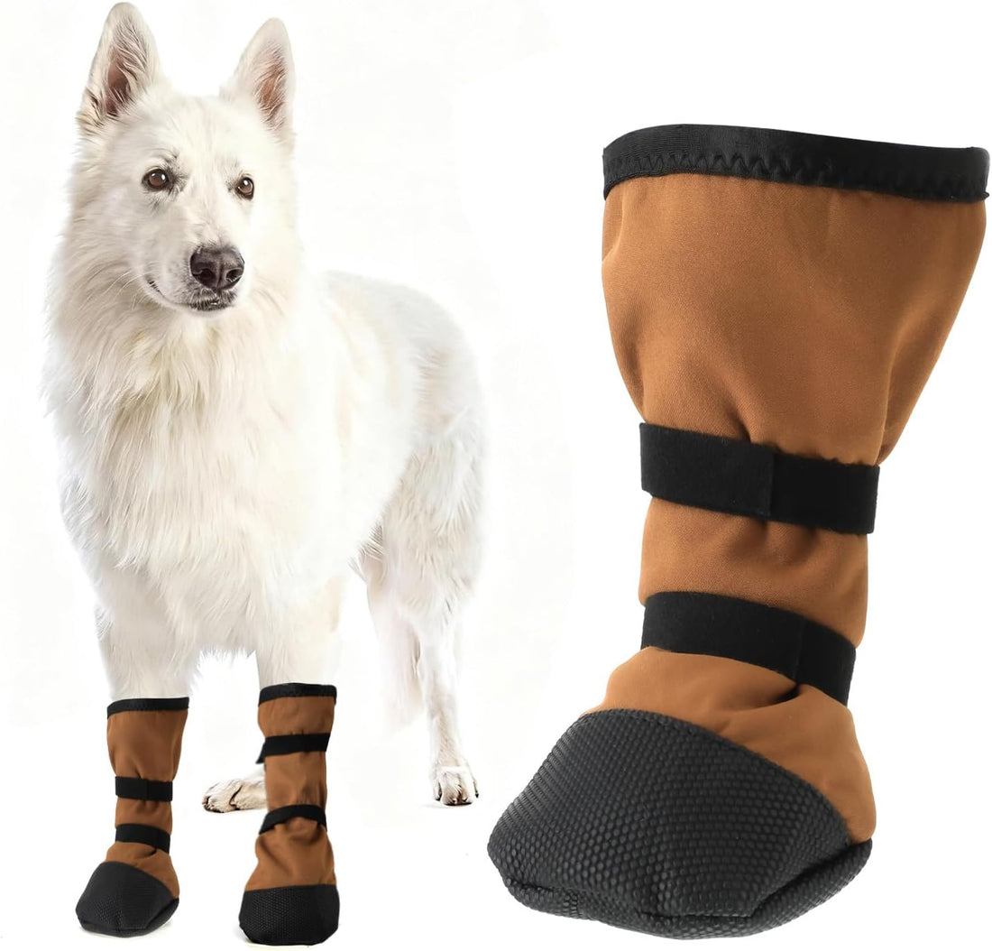 2 Pcs Dog Paw Wound Recovery Boots Non-Slip Dog Protector Boots