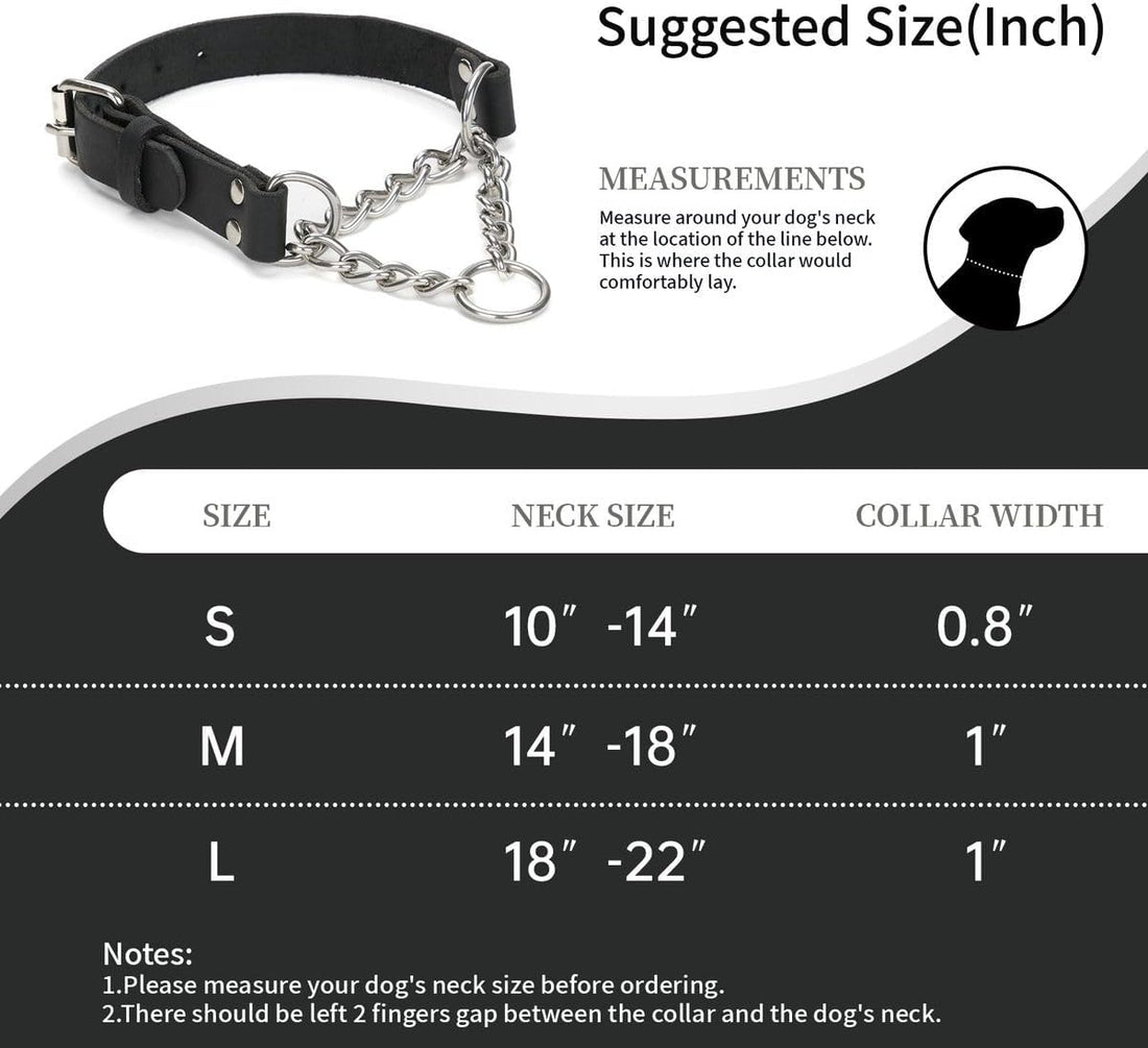 Martingale Collar for Dogs No-Pull Adjustable Training Collar