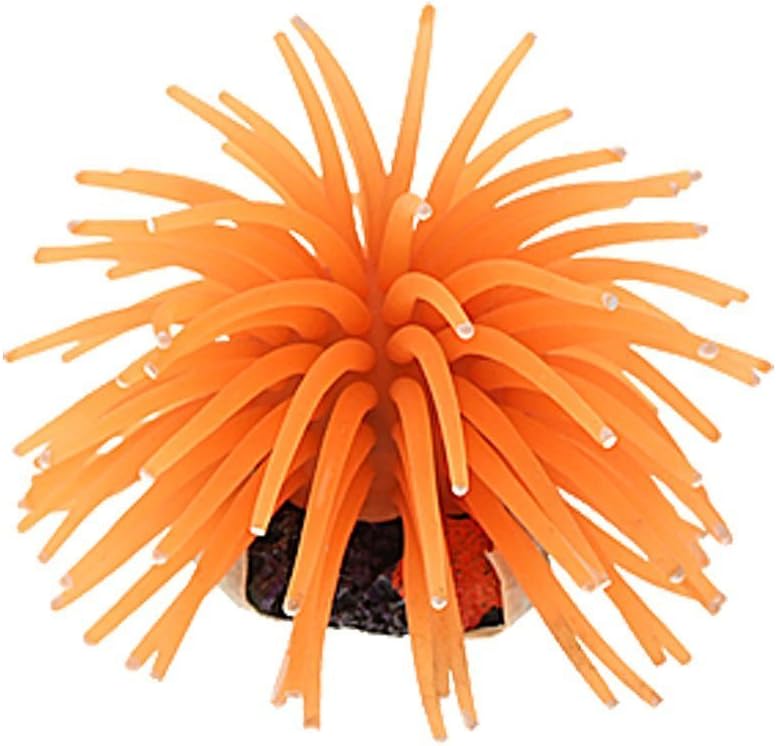 Silicone Sea Anemone Aquarium Decoration Coral Ornament