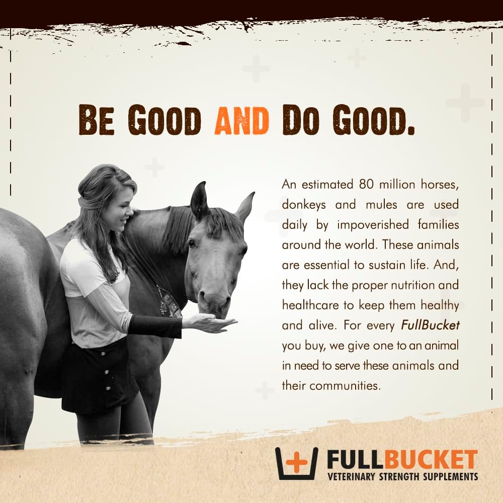 FullBucket Equine Probiotic Pellets with Saccharomyces boulardii