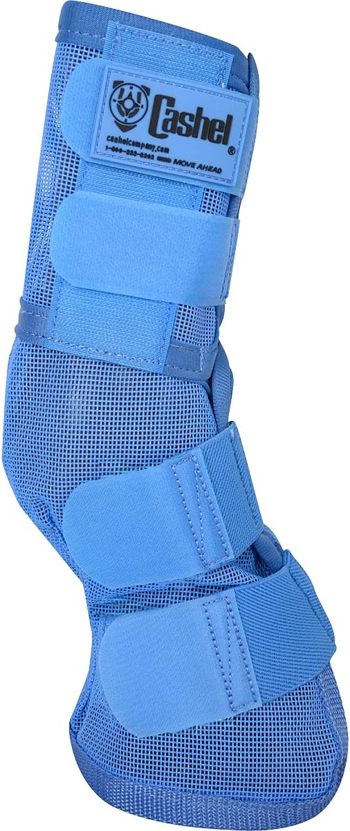 Cashel Crusader Horse Fly Leg Guards Grey Horse