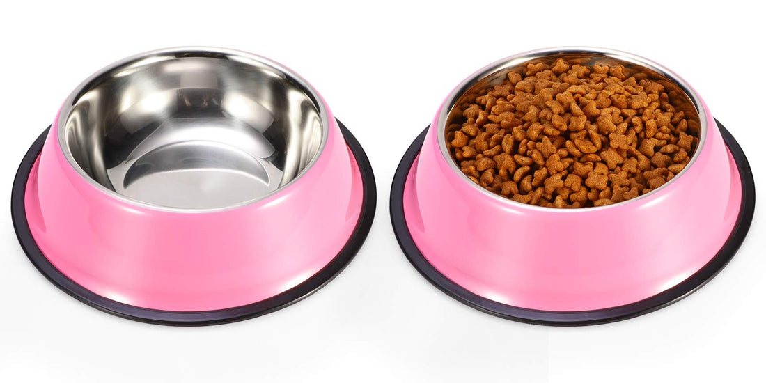 Podinor Stainless Steel Dog Bowls