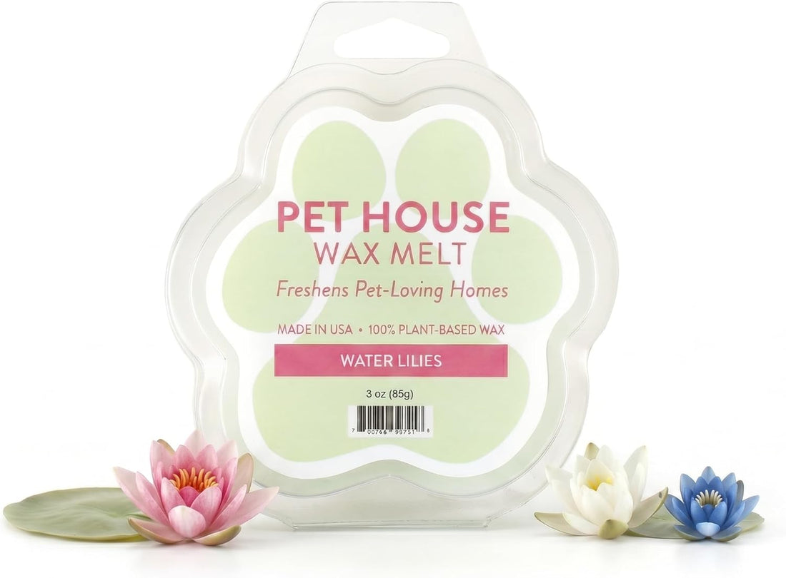Water Lilies Spring and Summer Wax Melts Plant-Based Wax, Pet House