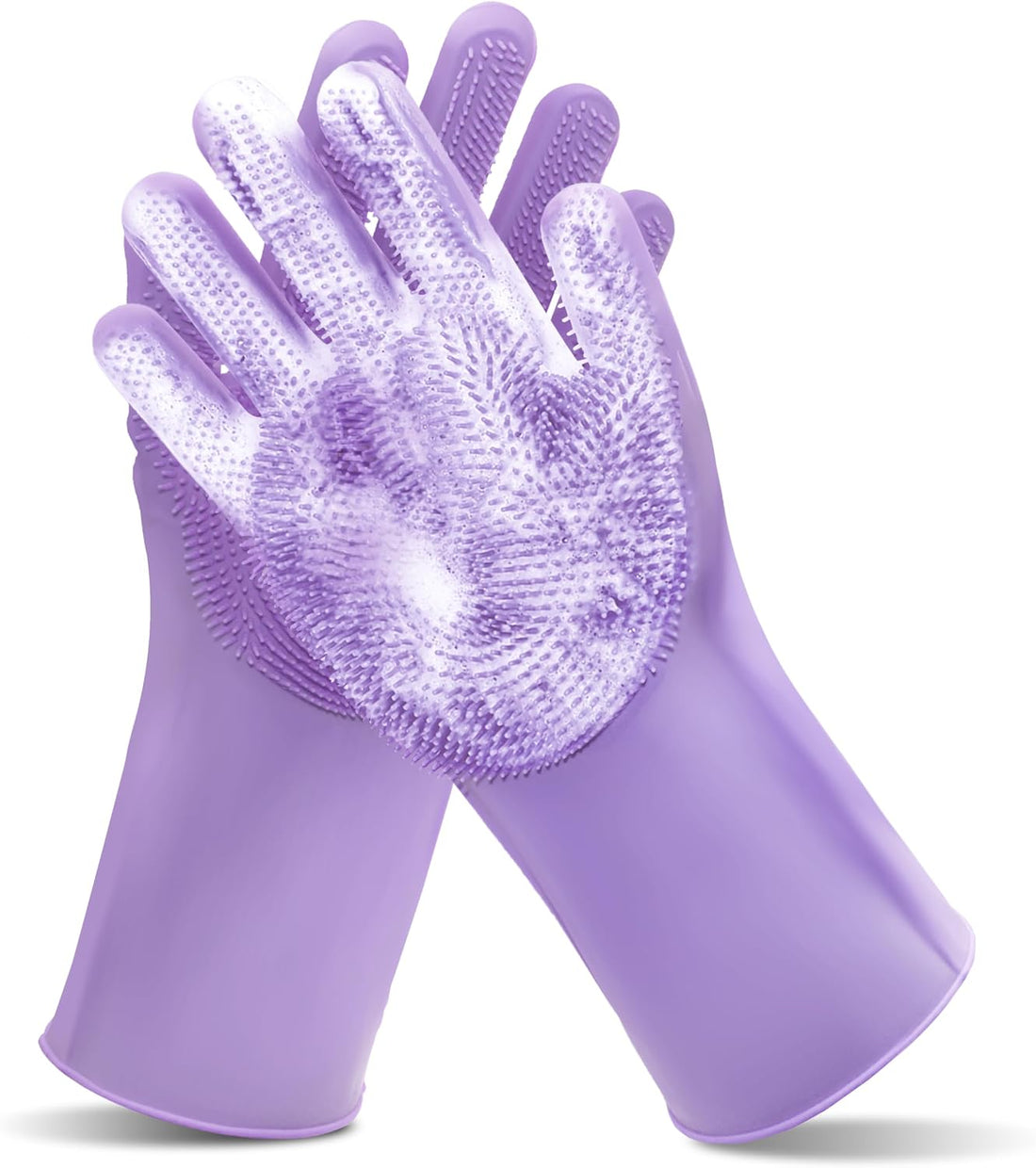 Pet Grooming Gloves—Dog Washing Gloves with High-Density Teeth