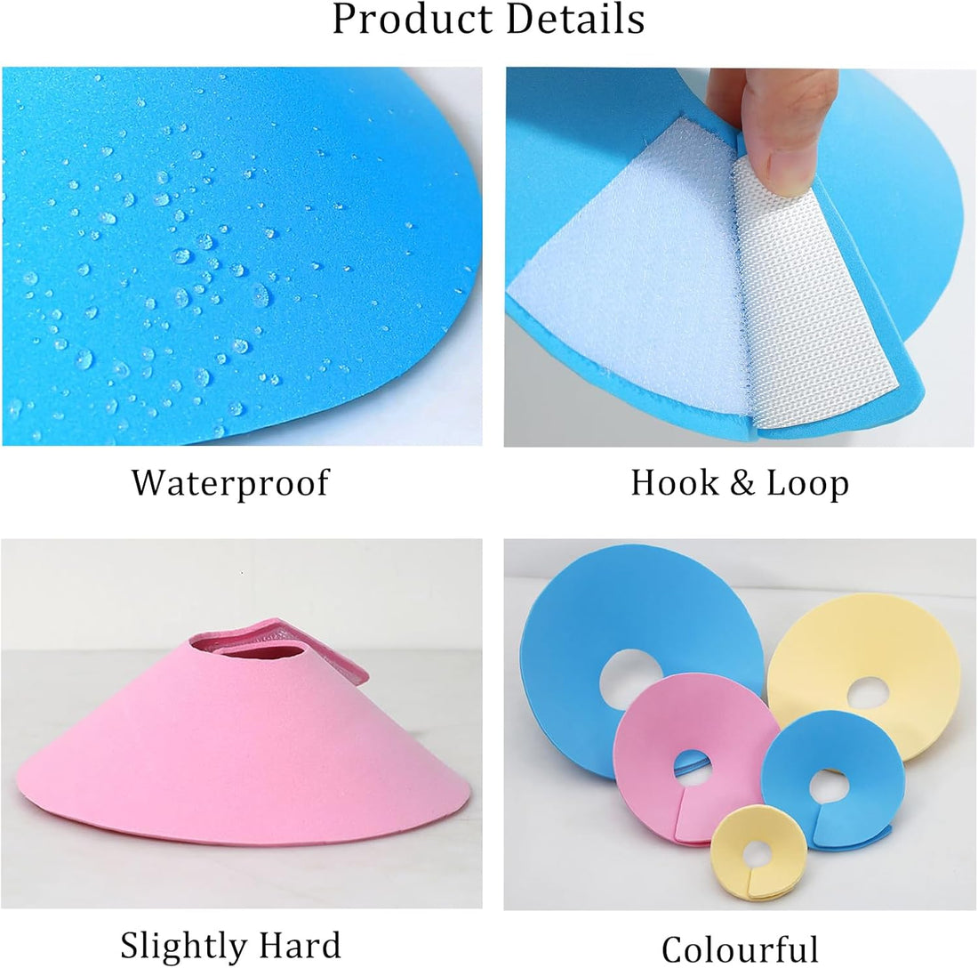 3 Pcs Adjustable Recovery Bird Cone Collar,Hamster Elizabeth Collar