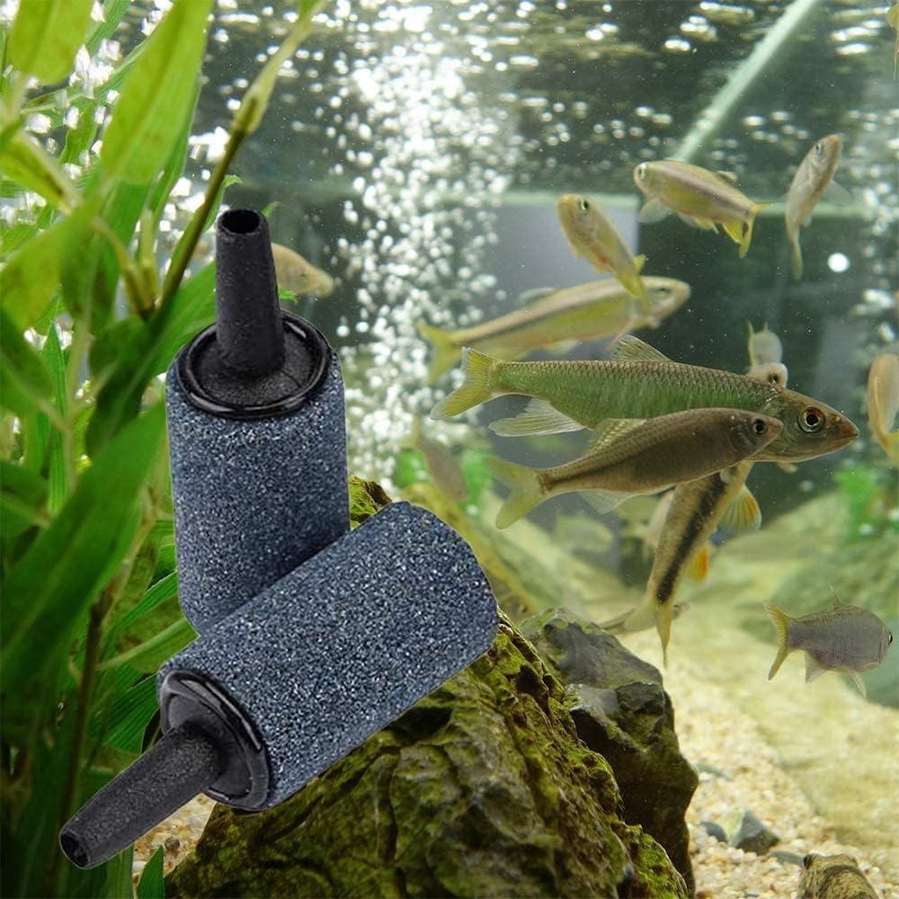 1 Inch Air Stone Cylinder Bubble Diffuser Aquarium Fish Tank Bubbler