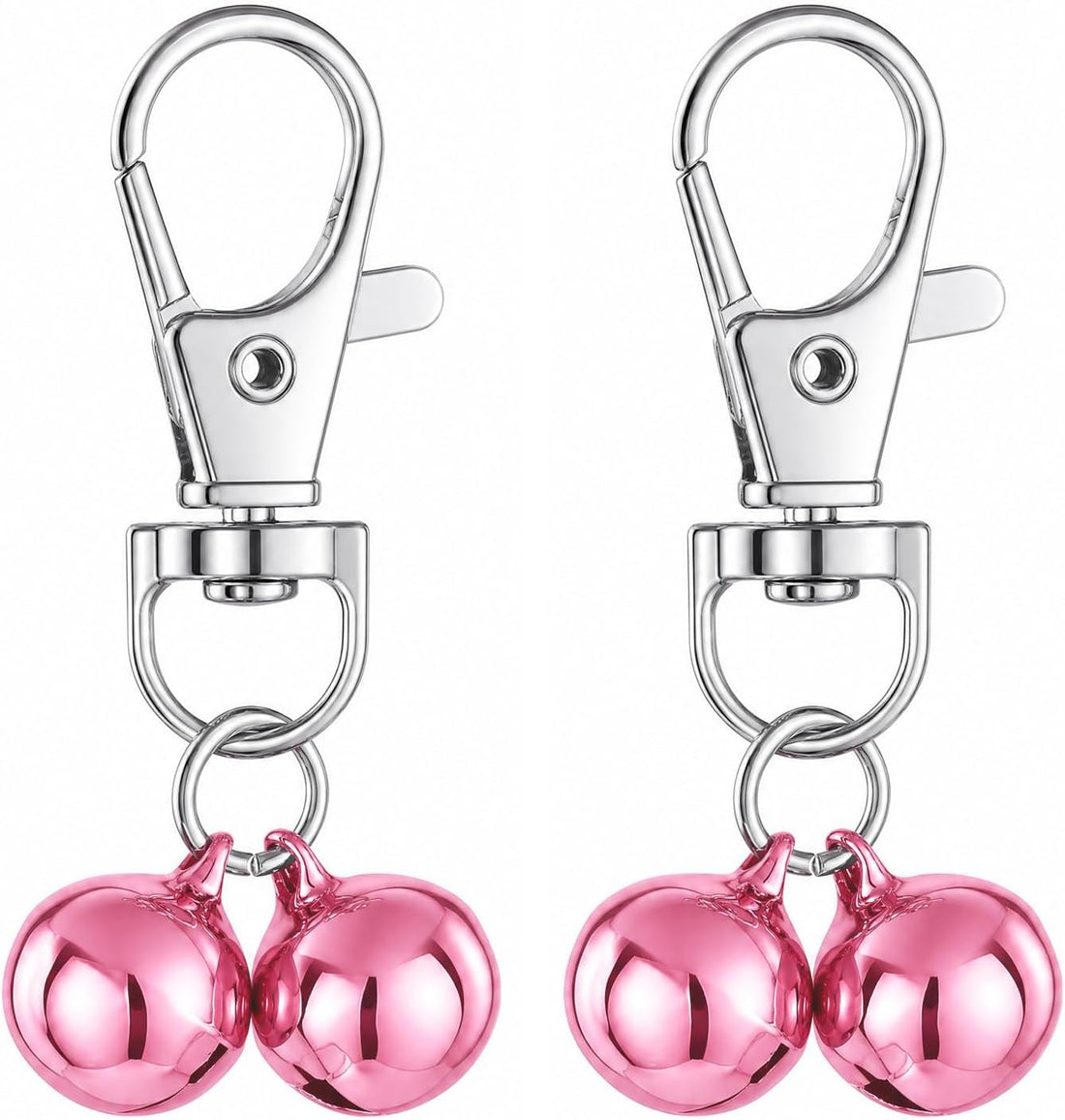 2 Pcs Cat Bell for Dog Collar Charm Training Bells for Dog Collars