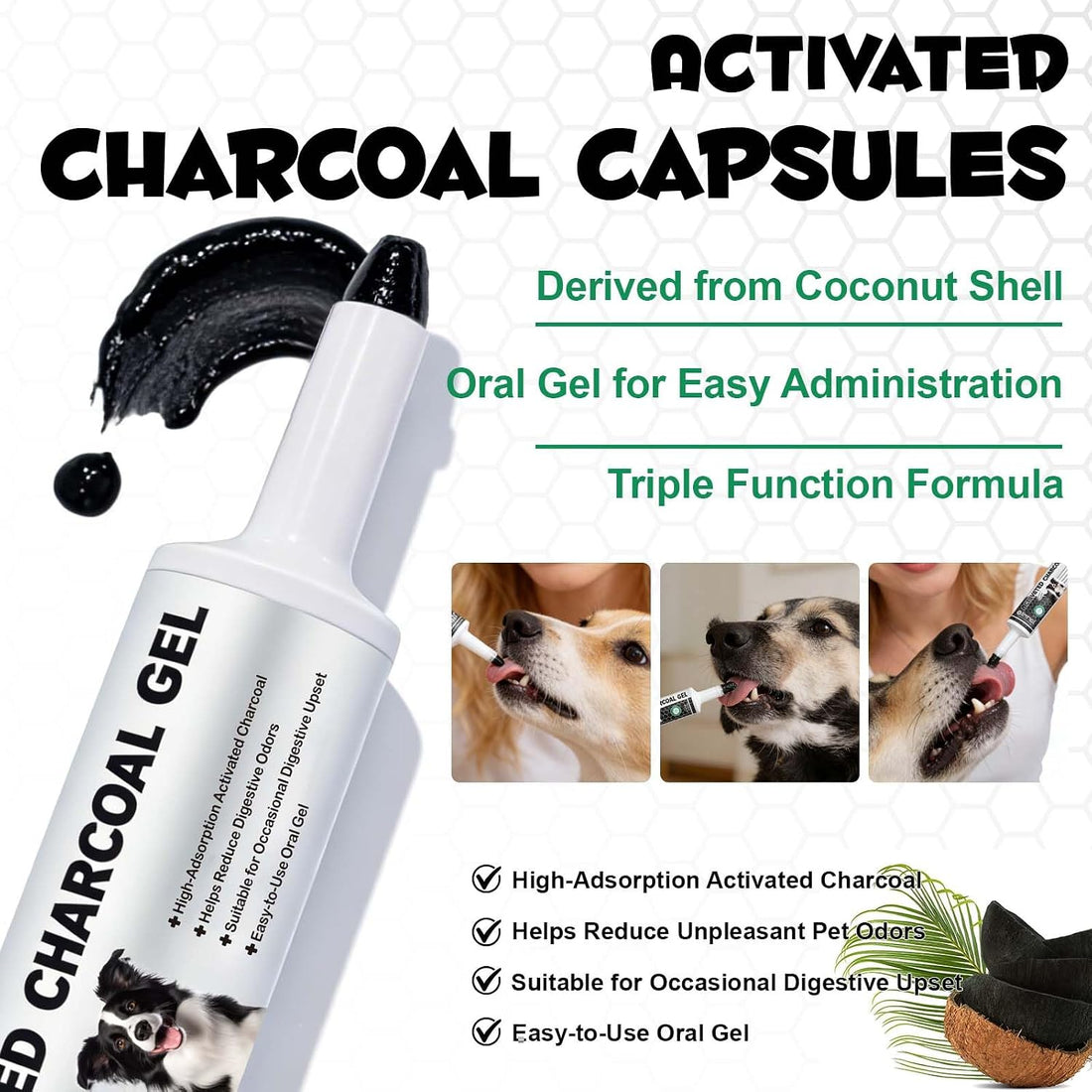 Activated Charcoal for Dogs and Cats