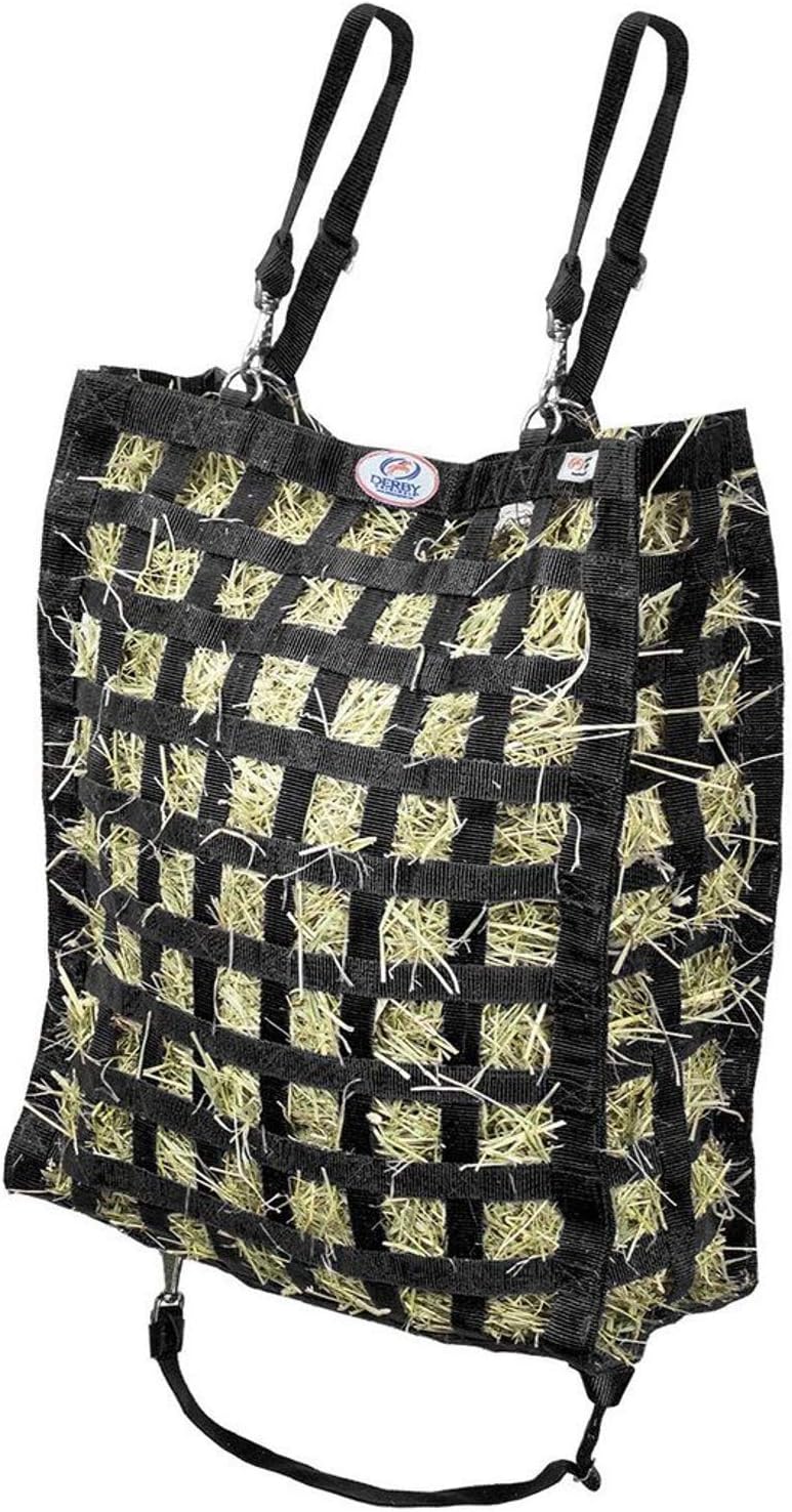 Derby Originals Superior Slow Feeder Horse Hay Bag with Super Tough