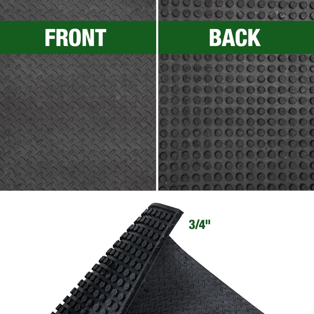 AMZ4X6X.75 Heavy-Duty 4 x 6 Ft Stall Mat, 3/4 in.