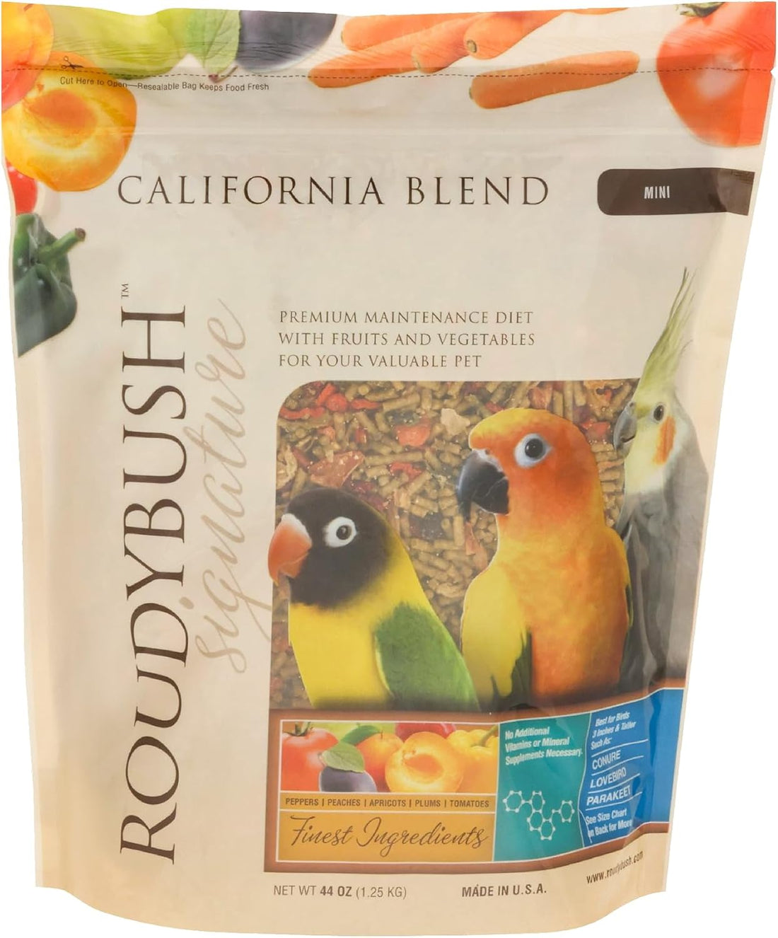RoudyBush California Blend Bird Food