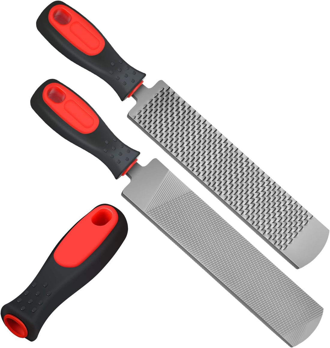 Gisafai 2 Pcs 18 and 12 Inch Rasps for Shoeing Horses with Handle