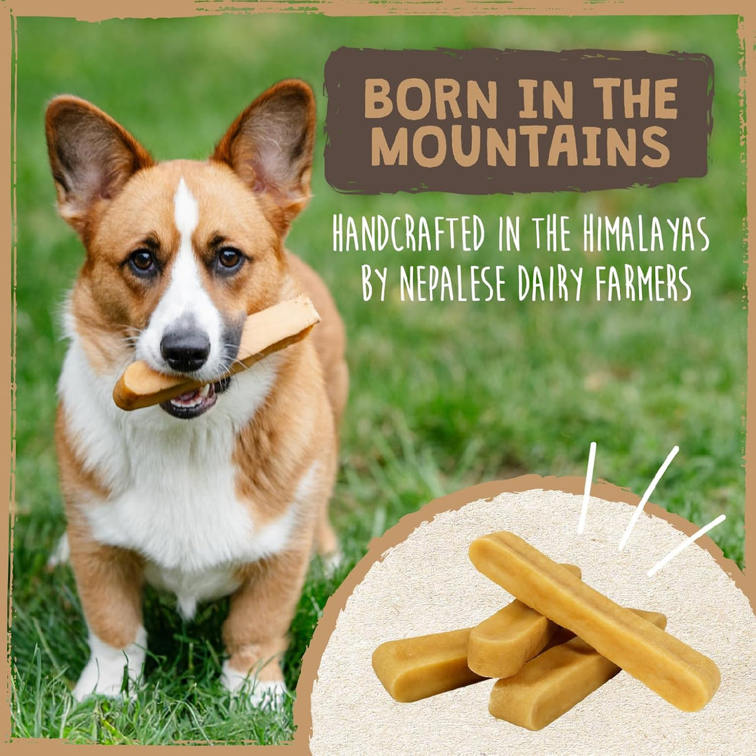 Mighty Paw Yak Cheese Dog Chews